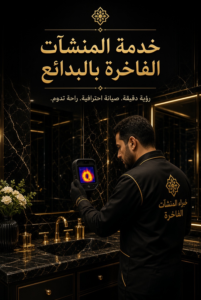 شركة كشف تسربات المياه بالبدائع